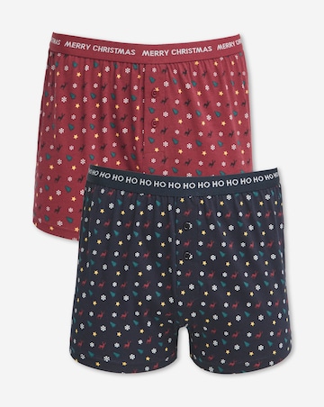 2PK Novelty Loose Boxers