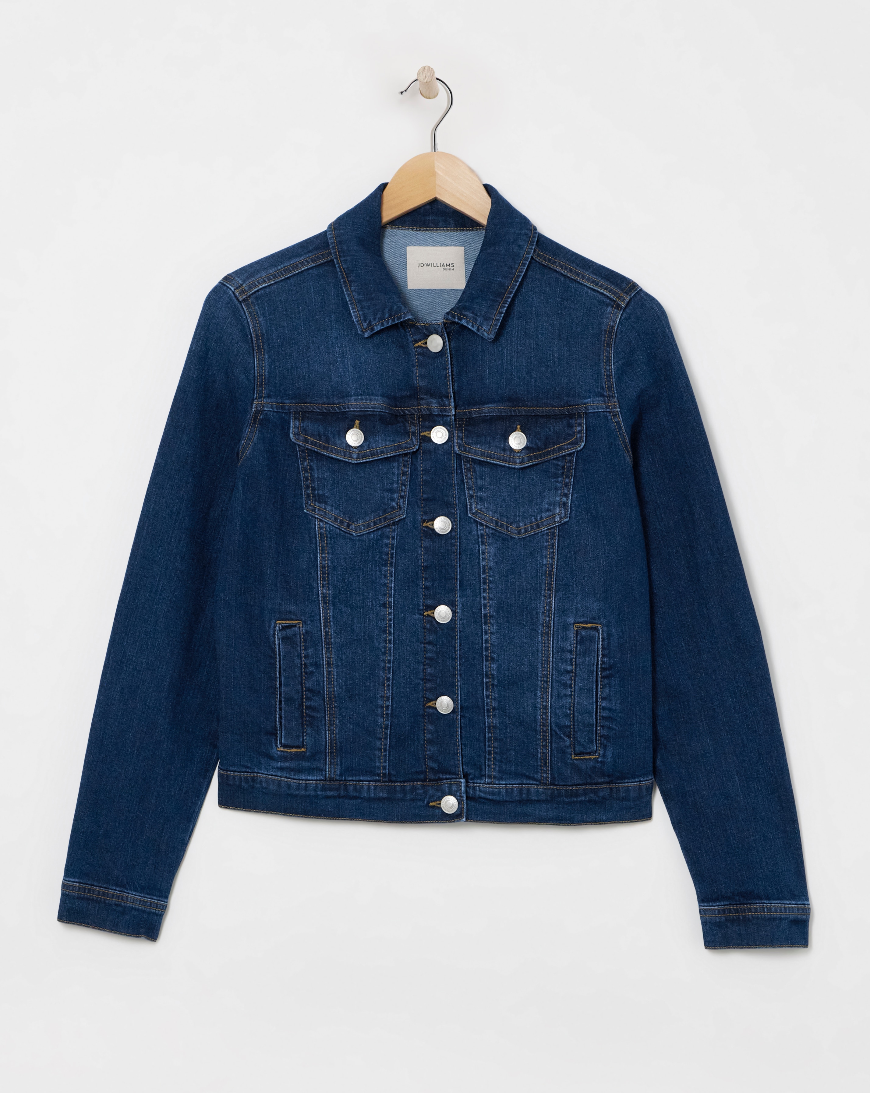 Indigo Western Denim Jacket | JD Williams