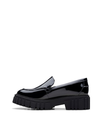 Clarks Page Patent Leather Loafer Standard Fit