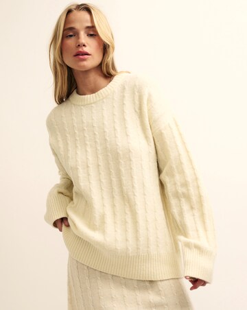 Nobody's Child Cable Crew Neck Jumper