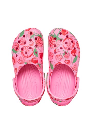 Crocs Pink Lemonade Classic Retro Summer Clog - Standard Fit
