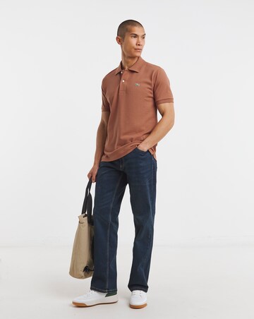 Lacoste Classic Short Sleeve Pique Polo - Burnt Orange