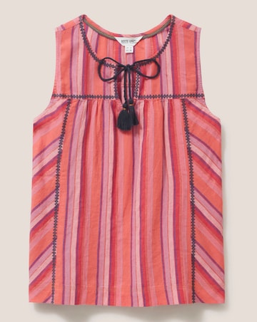 White Stuff Libset Stripe Vest