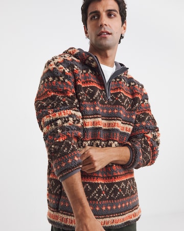 Joe Browns Aztec Borg Overhead Hoodie