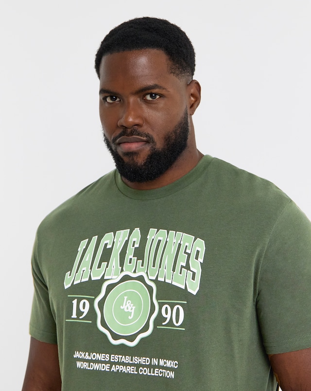 JACK & JONES Mako Crew Neck T-Shirt