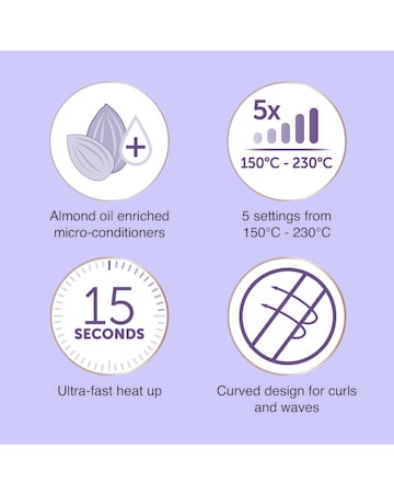 Remington Almond Allure Hair straightener