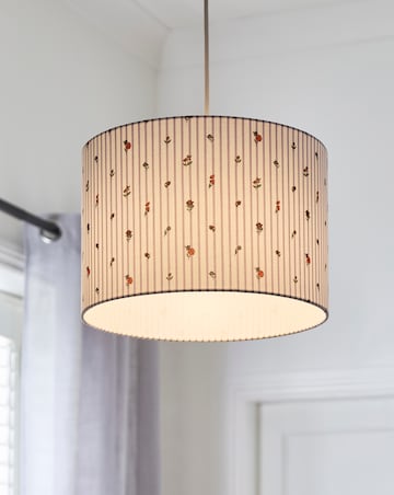 Julipa Evelyn Floral Stripe 30cm Shade