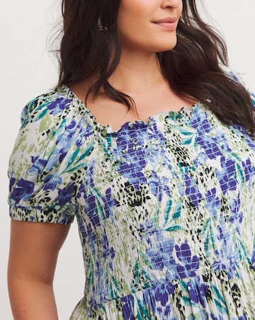 Joe Browns Shirred Animal Instinct Maxi Dress