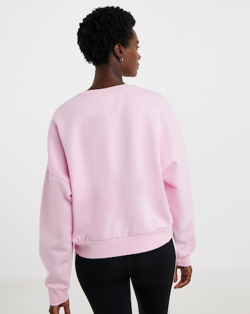 adidas Small Logo Fleece Sweatshirt