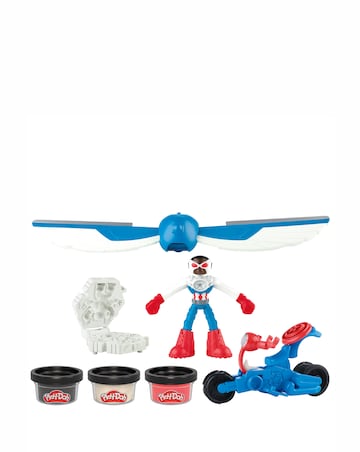 Play-Doh Marvel Playset Captain America Moto-Slicer