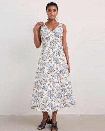 Seasalt Cornwall Sleeveless Sky Beyond Dress