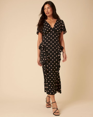 Nobodys Child Lyndsey Midi Spot Dress