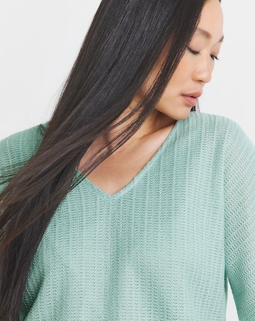 Cut And Sew Half Sleeve Tee