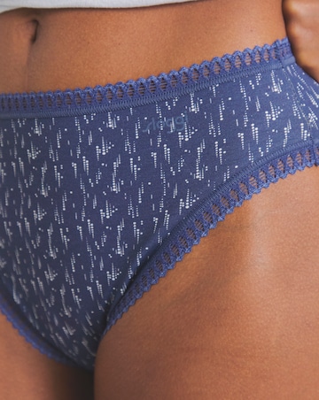 Sloggi (3 Pack) Go Crush Tai Knicker Navy Mix