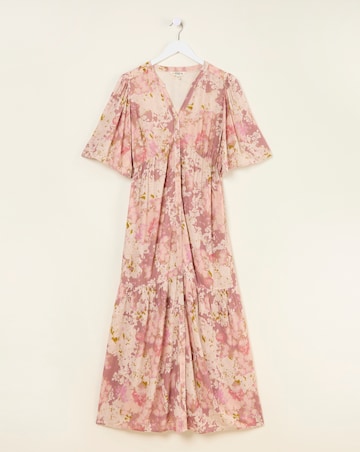 FatFace Paige Layered Floral Dress
