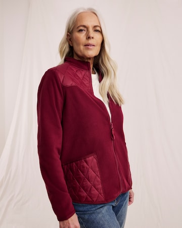 Julipa Zip Up Quilted Fleece