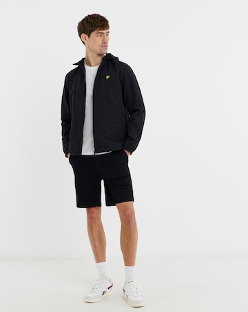 Lyle & Scott Zip Through Hooded Jacket - Jet Black