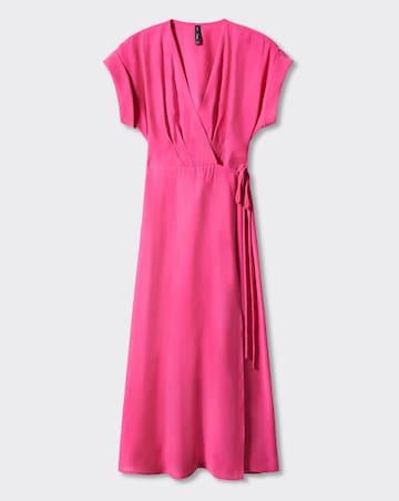 Mango Modal Wrap Dress