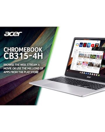 Acer Chromebook 315 - 15.6in FHD Intel Celeron N4500 8GB 128GB
