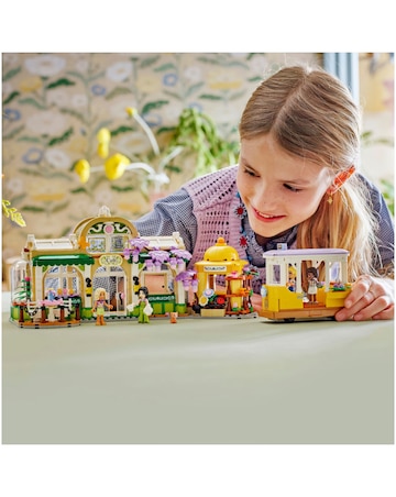 LEGO Friends Plant Cafe & Flower Shop Building Kit Pretend-Play Set 42671