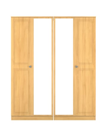 Richmond Ready Assembled 4 Door Wardrobe