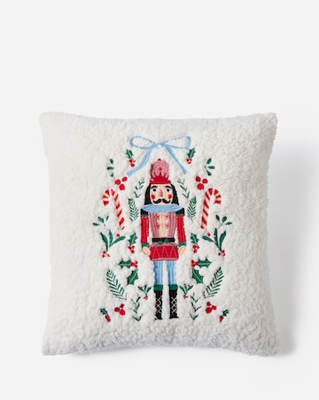 Fleece Nutcracker Cushion