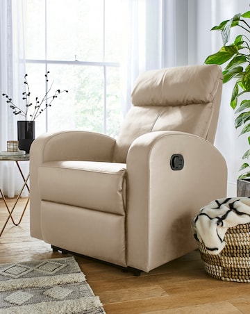 Ramsey Faux Leather Recliner Chair
