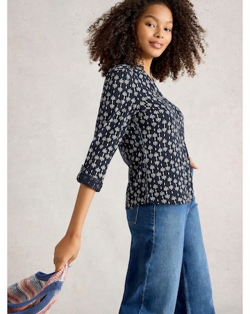 White Stuff Annie Jersey Shirt