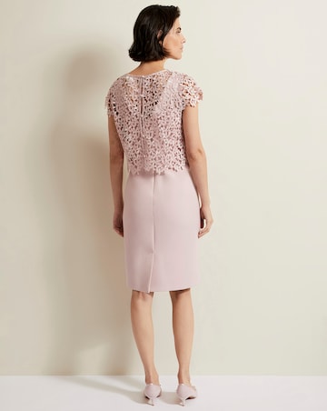 Phase Eight Daisy Lace Double Layer Dress