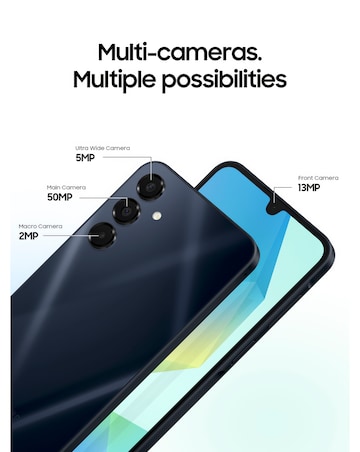 Samsung Galaxy A16 5G 128GB - Blue Black