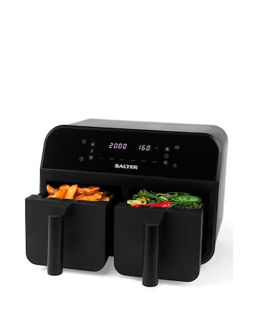 Salter Dual Air Cook Digital Pro Air Fryer 7.4L