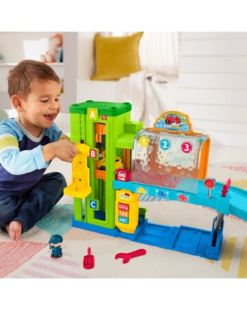 Fisher-Price Little People Light-Up Learning Garage