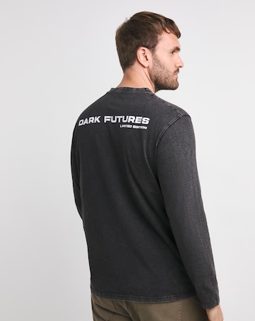 Dark Futures Long Sleeve Dyed T-Shirt Long