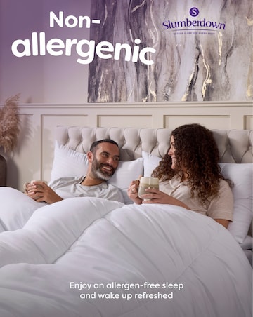 Slumberdown Comfy Home Medium Support Pillow - 2 Pack