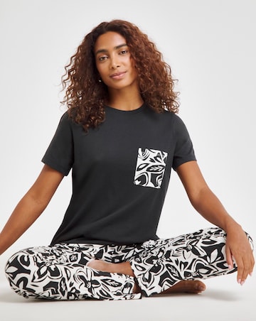 Value Pyjama Set Mono Floral