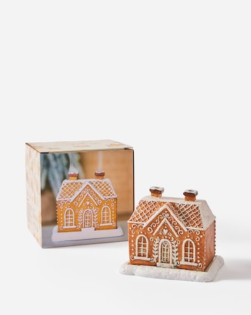 Gingerbread House Incense Cone Burner