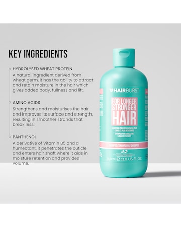 Hairburst Shampoo For Longer, Stronger Hair - 350ml