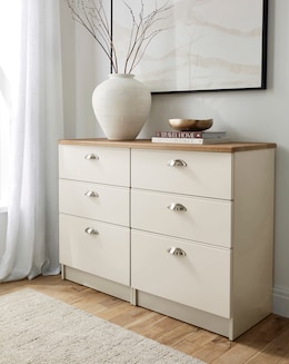 Brooke Ready Assembled 6 Drawer Chest