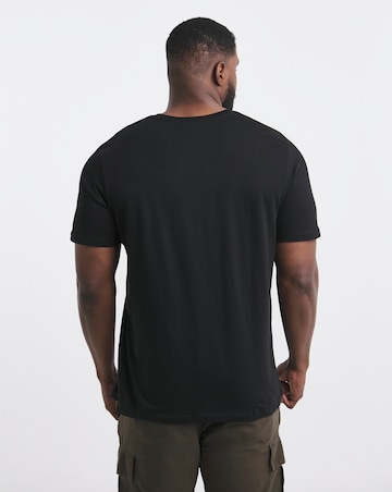 Jack & Jones Graphic Logo T-Shirt 5 Pack - Multi