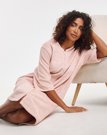 Pretty Secrets Cotton Towelling Zip Gown