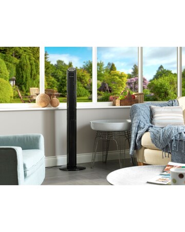 Dimplex DXMBCF Mont Blanc Oscillating Tower Fan with Remote Control