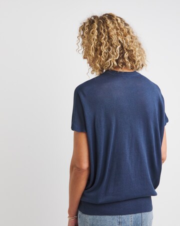 Leopard Star Short Sleeve Jumper