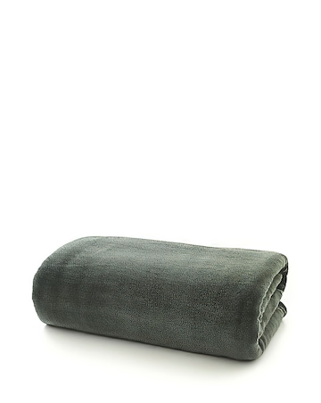 Supersize Fleece Throw 230x270cm - Dark Green