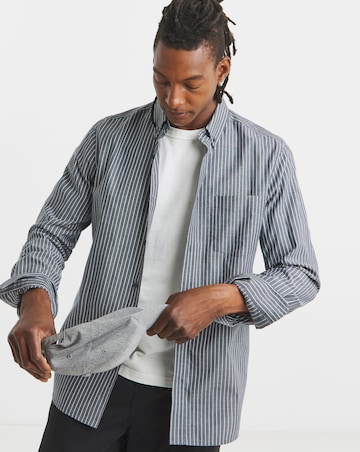 Stripe Oxford Shirt Long