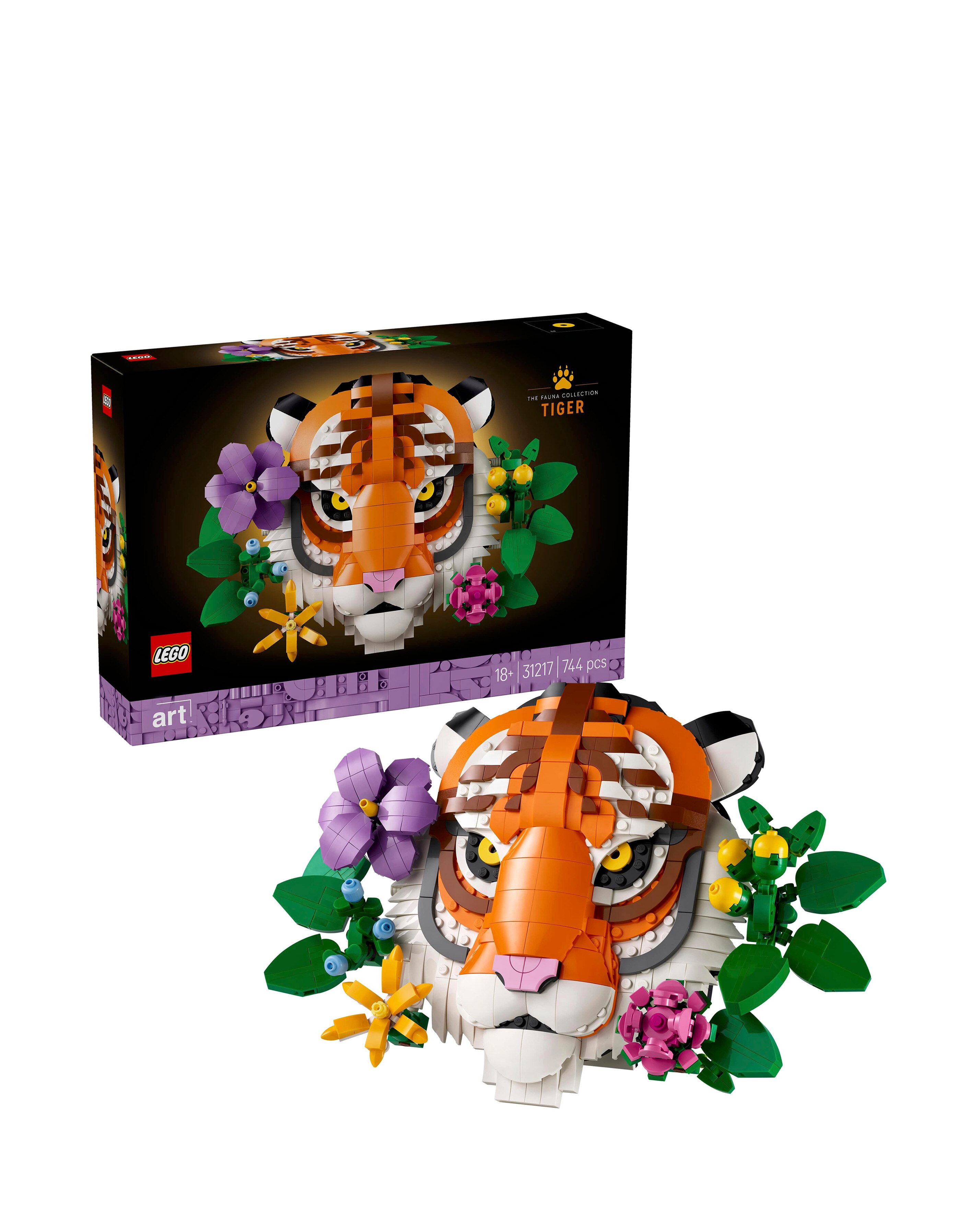 LEGO Art The Fauna Collection - Tiger 31217