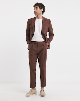 Linen Patch Pocket Suit Jacket