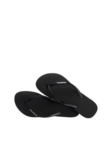 Havaianas Slim Glitter II Toe Post Flip Flop Sandals