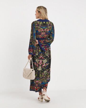 Joe Browns Marine Boho Crinkle Maxi Dress