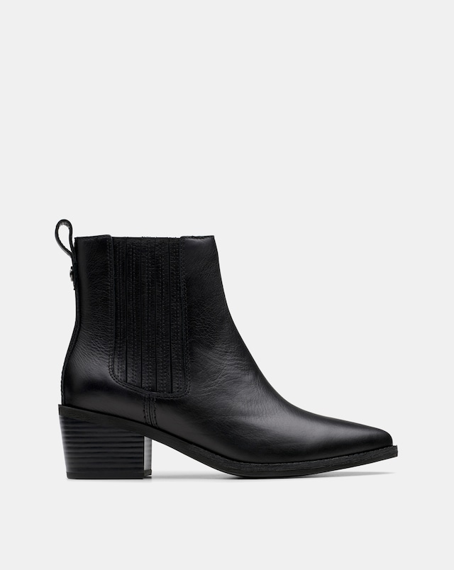 Clarks Morzine Top Letaher Western Boot Standard Fit