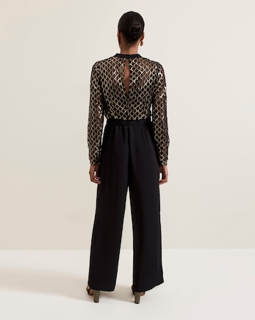 Phase Eight Amelia Sequin Bodice Jumpsuit